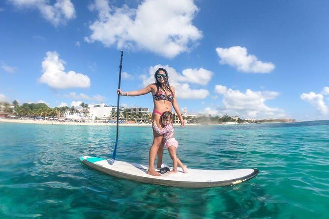 Paddleboard Rental At Certified SUP School Playa Center - Safety Setup: Leash Included, Supervision Included