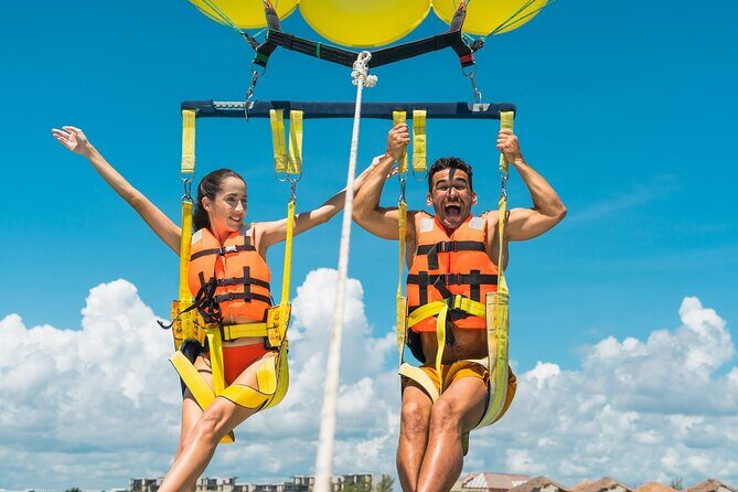 Parasailing & Beach Club with Transportation In Riviera Maya - Key highlights you’ll care about