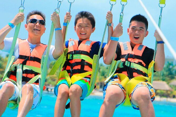 Parasailing & Beach Club with Transportation In Riviera Maya - Safety That Feels Real: Fabian and Crew on Board