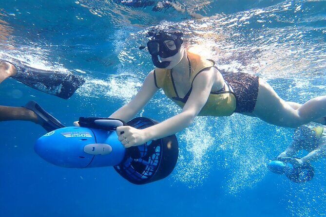 Power Snorkel By Sea Scooters & Tequila Tasting - Photo and video: the footage you can buy later