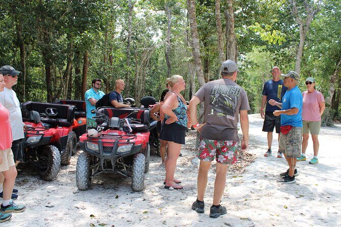 Private Buggy & ATV Tour to Jade Cavern Cenote: All-Inclusive - ATV to Cenote Chempita: the jungle ride and the jade water