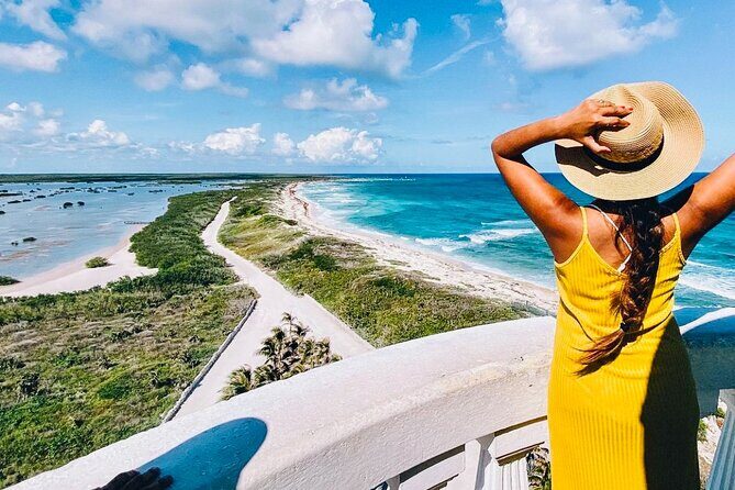 Private Buggy & ATV Tour to Jade Cavern Cenote: All-Inclusive - El Mirador: climbing for views plus caves and blowholes
