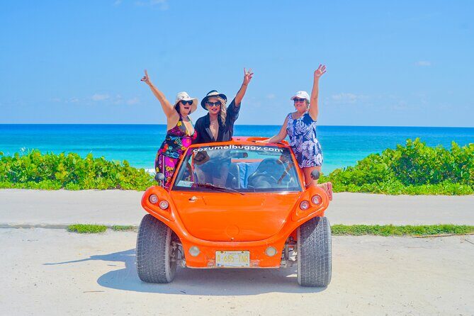 Private Buggy Tour in Cozumel, Snorkel & Lunch: All Inclusive - San Martín Beach: Lunch With Real Open-Sea Views