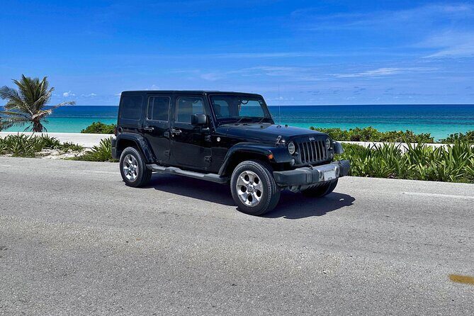 Private Cozumel Jeep and Jade Cavern Cenote Tour - Playa Chen Rio: the natural pool break