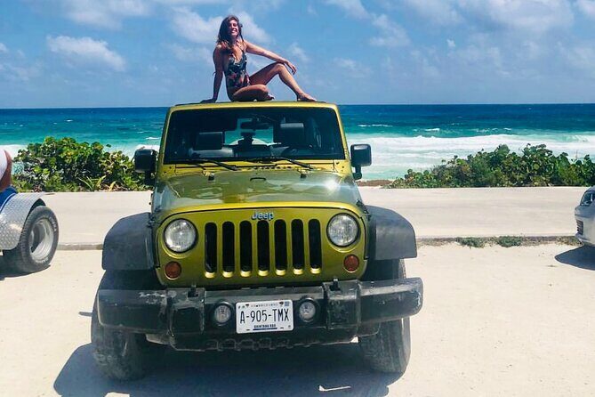 Private Jeep & Polaris RZR: San Gervasio Mayan Ruins & Snorkeling - Private pickup and timing: how not to lose your morning