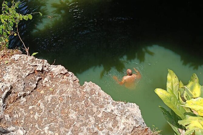 Private Jeep Tour Full Experience and ATV with Caverns & Cedral - Stop 2: El Cedral, Jade Cenote, and ATV Jungle Driving