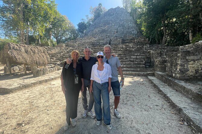 Private Tour Coba Ruin Punta Laguna Monkey Spider Cenote Mayan Village - Cenote swim: cool down in a natural underground cave