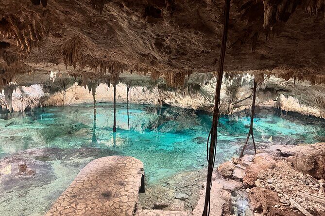 Private Tour : Swim with Sea Turtles in Akumal + Two Cenotes - Xunaan-Ha: open cenote freedom, with a jumping platform option