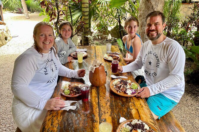 Private Tour Tankah 3 Zip Lines 3 Cenotes Canoe Snorkel Community - Homemade-style Mayan lunch: what you’re eating and why it matters