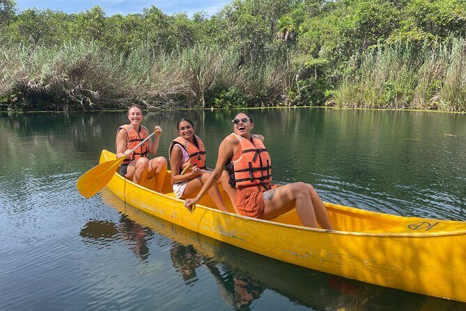 Private Tour Tankah 3 Zip Lines 3 Cenotes Canoe Snorkel Community - Price and value: is $208.13 per person reasonable?