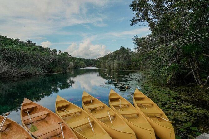 Private Tour Tankah 3 Zip Lines 3 Cenotes Canoe Snorkel Community - Pickup from any hotel, rental, or Airbnb in Playa del Carmen