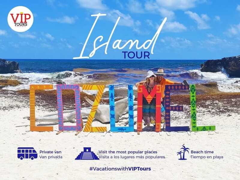 Private Van Service. Tasting the best of Cozumel - North zone scenic stops: photos, pull-offs, and real driving time