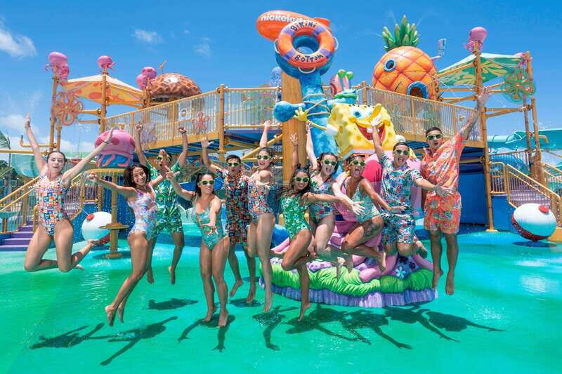 Riviera Maya: Aqua Nick Park - Splash Bites - Thrill zone reality: Soak Summit Tower and slide height rules