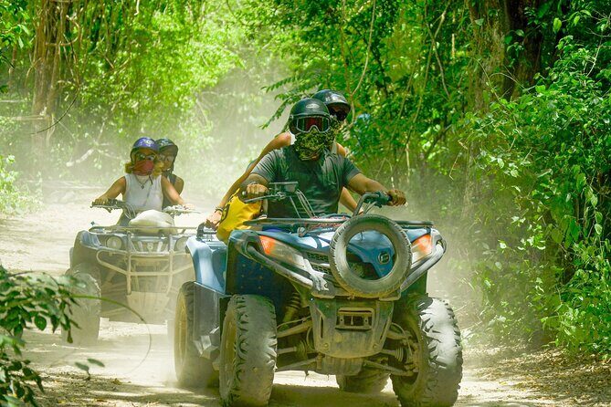 Riviera Maya Half Day Casa Jaguar Cenote, Zipline and ATV - The ATV option: 16 km of jungle trails (and the trade-offs)