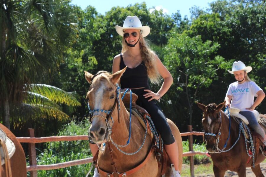 Riviera Maya: Horseback Riding at Rancho Bonanza - Jungle trail on horseback: birds, insects, and how the guide handles new riders