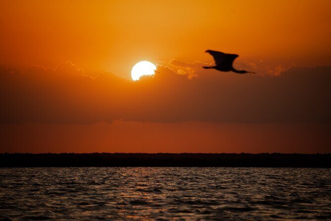 Sian Ka’an Sunset Private boat. - The first-row sunset rule: quiet so you can hear nature