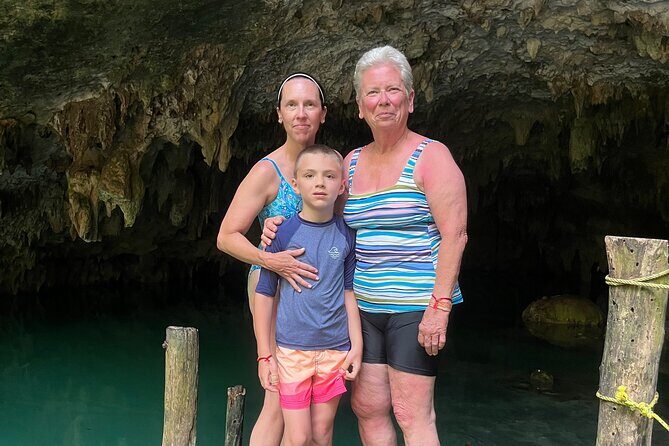 Snorkeling Activity in a Cenote Expedition - The third cenote finale: snorkeling through the long underground river route