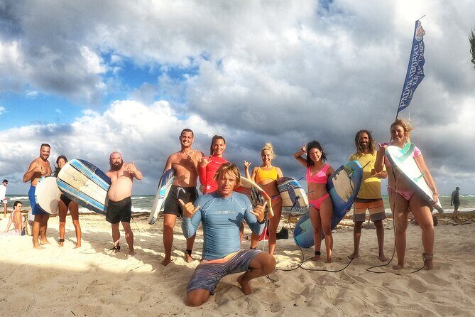 Surfing Lessons - Learn To Surf In Playa del Carmen - Into the Water: paddling, pop-up, and whitewater first