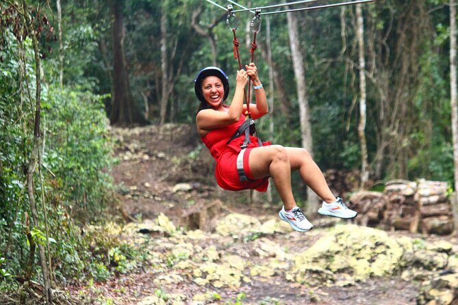 Thrills in Tulum's Jungle: Rappel, Ziplines, ATVs, Cenote & more - The 13-Foot Rappel: Why This Part Matters More Than a Photo