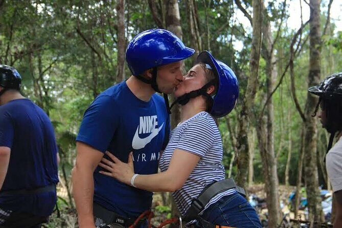 Thrills in Tulum's Jungle: Rappel, Ziplines, ATVs, Cenote & more - The Brief Mayan Ceremony: Short, Meaningful, and Easy to Skip If You Don’t Pay Attention
