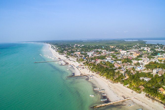 Tour Holbox - Two Island & Cenote from Cancun & Playa Del Carmen - Stop 4: Punta Mosquito beach break for shallow-water lounging