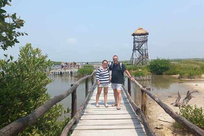 Tours along the beaches of Cozumel Mexico by buggy all inclusive - Stop 2: Playa Chen Rio’s virgin-beach feel (and wave reality)