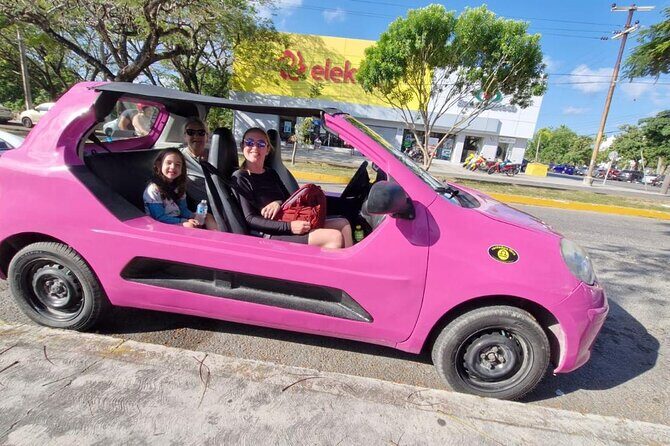 Tours along the beaches of Cozumel Mexico by buggy all inclusive - Playa El Cielo beach club finish: food, drinks, pool, and sea fun