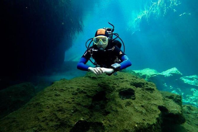 Try dive in beautiful Casa cenote for 2 people - Price and value: $190 per person for two-person private instruction