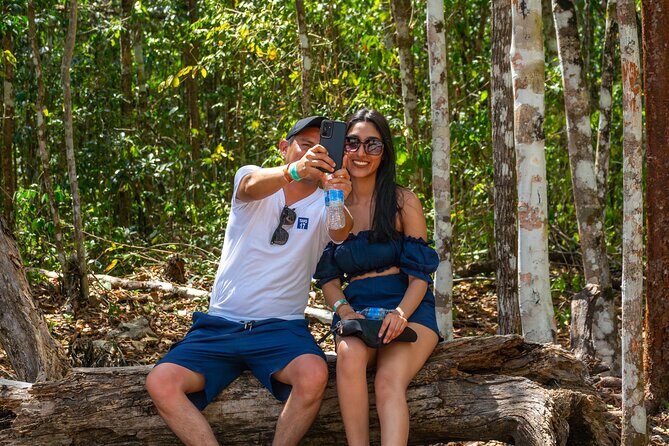 TULUM 4x1: Archaeological Zone, COBA, Cenote, 5th Avenue and lunch. - Sacred cenote: swim if you want, and manage your time