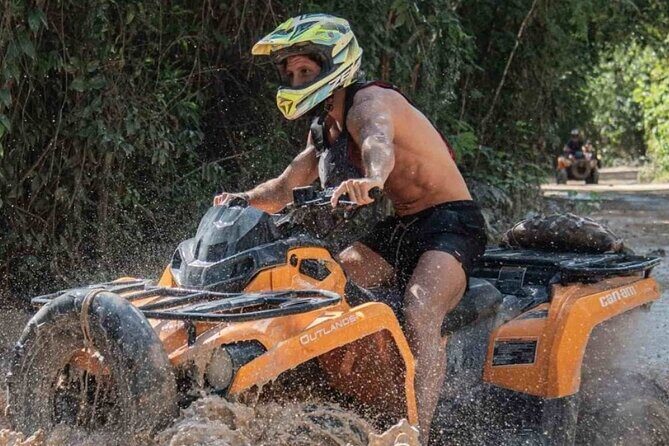 Tulum Adrenaline, ATV, Cenote, Zipline from Playa Del C - Shared ATV Jungle Time: The Thrill (and the Pairing Rule)