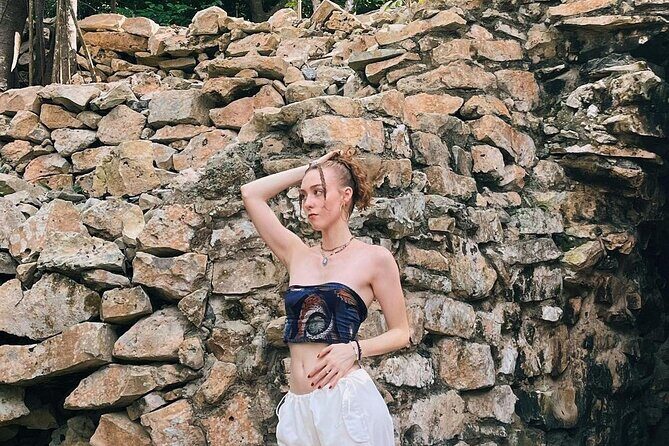 Tulum Excursion: Ancient Ruins + Cenote & Food! From Riviera Maya - Cenote Jaguar Swim and Snorkel: Cool Water, Stalactites, and Bats