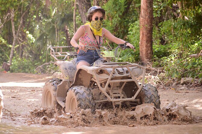 Tulum Extreme Mayan Adventure with ATV, Zipline and Cenote - Cenote Swim and Snorkel: The Cool-Down That Makes the Thrill Worth It