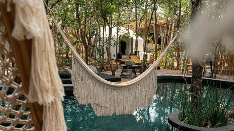 Tulum: Floating Breakfast in The Yellow Nest (Day Pass) - Yoga class and welcome drinks: setting the tone for the jungle day