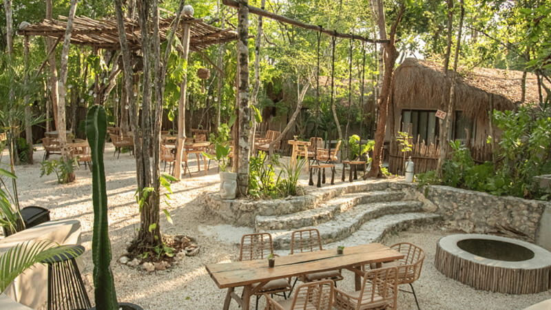 Tulum: Floating Breakfast in The Yellow Nest (Day Pass) - Temazcal meditation: volcanic rocks, steam, and Mayan roots
