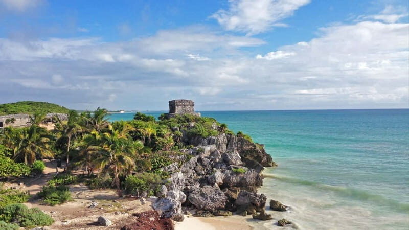 Tulum: Guided Bike Tour of Tulum Ruins, Tacos & Cenote - Beating crowds at the Tulum Archaeological Zone