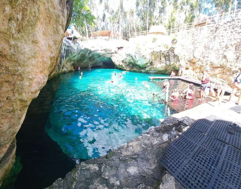 Tulum Plus tour de un dia con visita a cenote y Ahau - Tulum archaeological zone with a bilingual guide and big Caribbean views