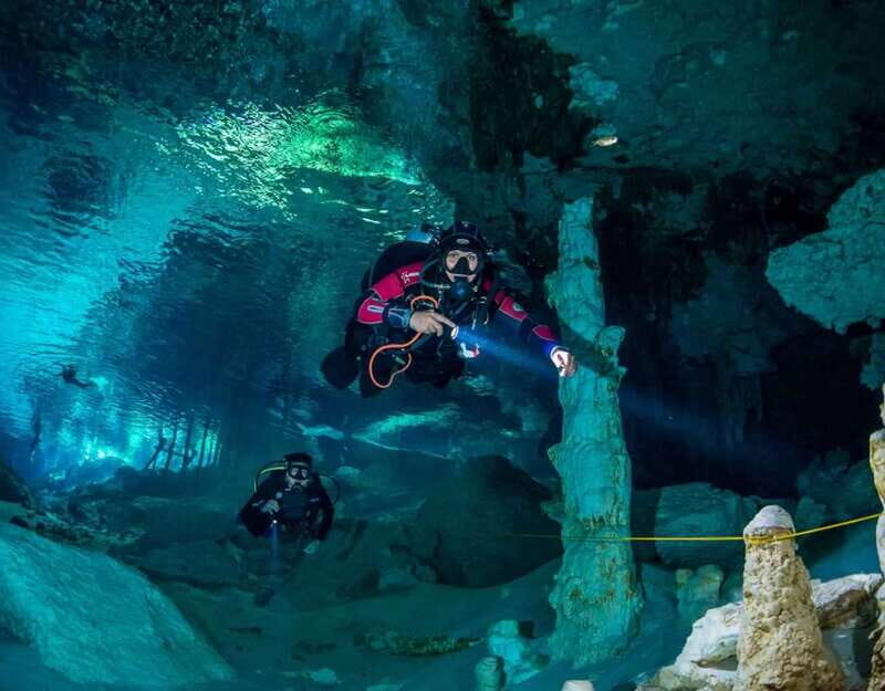 Tulum : Scuba in 2 cenotes including a deep one Pit Dos Ojos - Getting There, Getting Equipped, and Staying Comfortable for 5 Hours