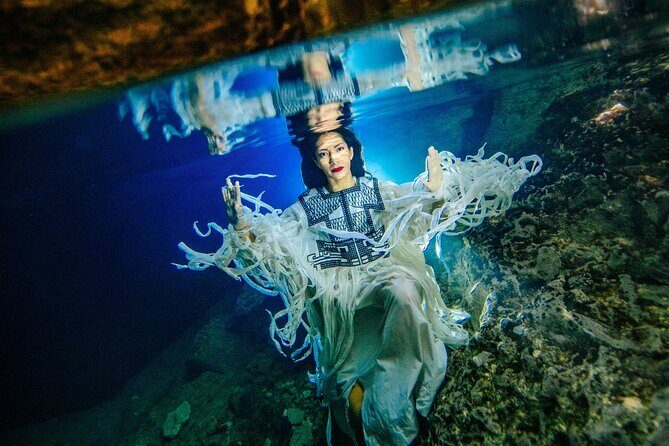 Xcaret Park Plus Access with Transportation and Night Show - Beach, inlet, and natural pools: your mid-day reset