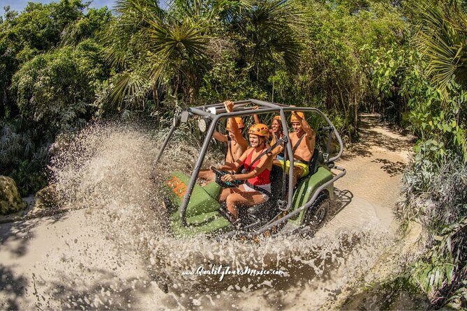Xplor zip line park with transportation - ATV tour at 10 km: speed, dirt, and control