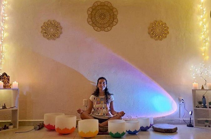 Yoga and holistic massage session in Playa del Carmen - Sonotherapy With 7 Tibetan Bowls: The Vibration Layer
