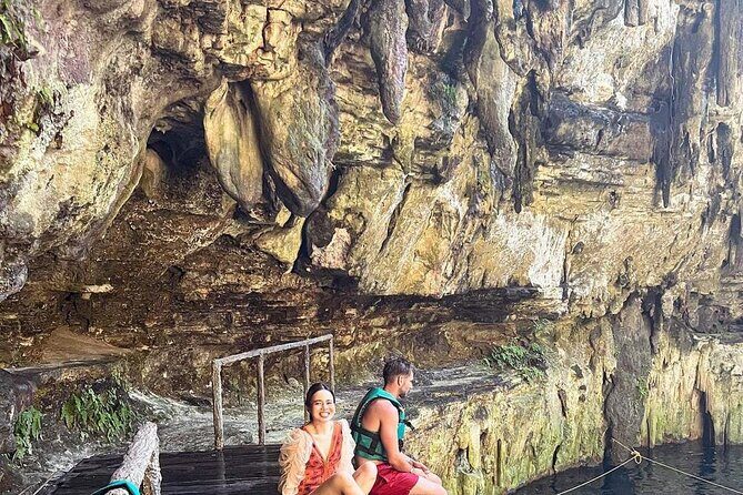 Yucatan Cenotes Tour: Suytun + 3 Cenotes + Valladolid + Food + Transportation - Cenote Samula: Stalactites, a Wide Cavern, and Hanging Roots