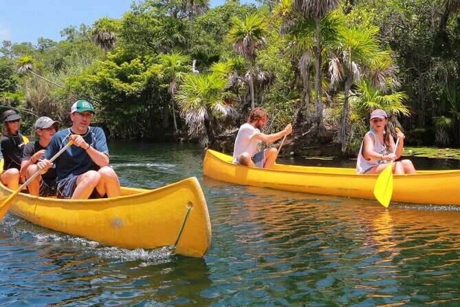 Zip lining and Canoe Monkey jungle in Tulum - Zip lining across Punta Laguna: the thrill part (with a nature brain attached)